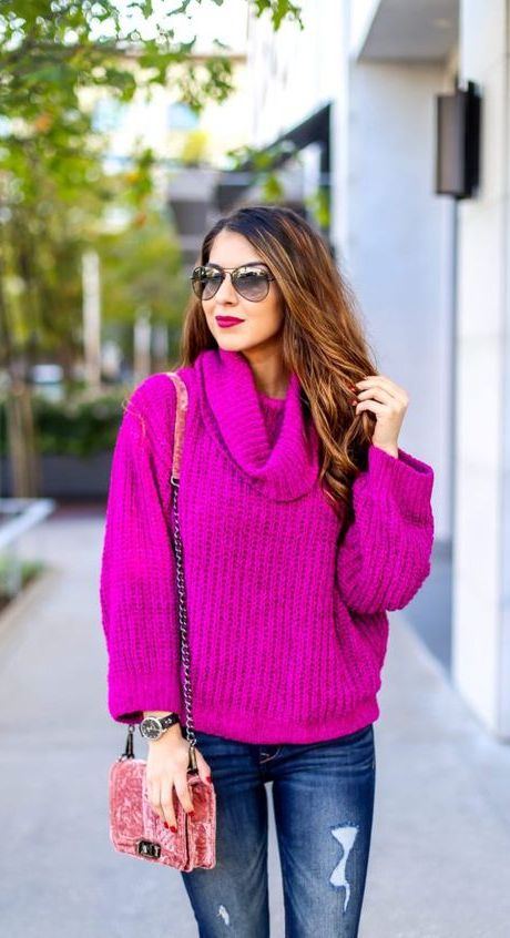 How to Pull Off a Chenille Sweater