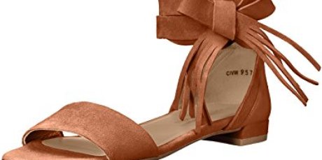 Stuart Weitzman Women's Corbata Flat Sandal, Saddle, 11 M US