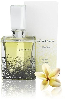 Red Flower 15ml Champa Organic Perfume, 0.500 oz.