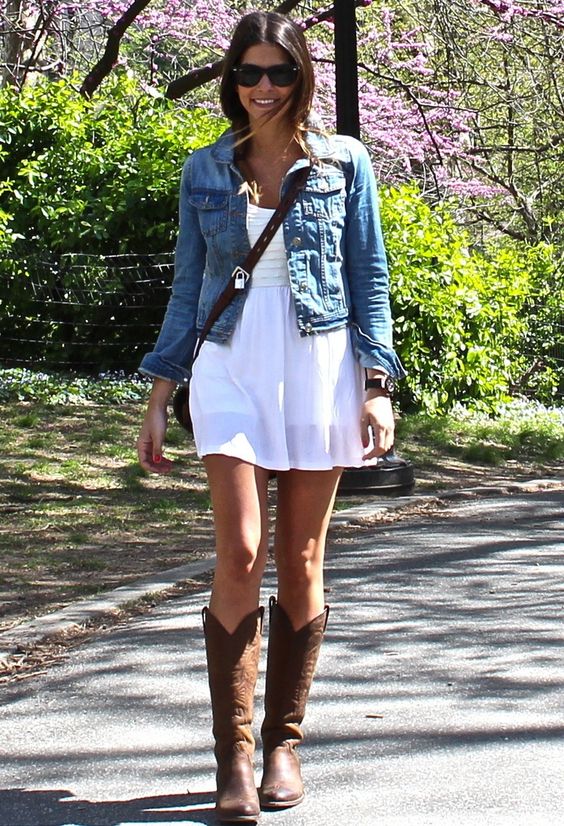 spring cowgirl look