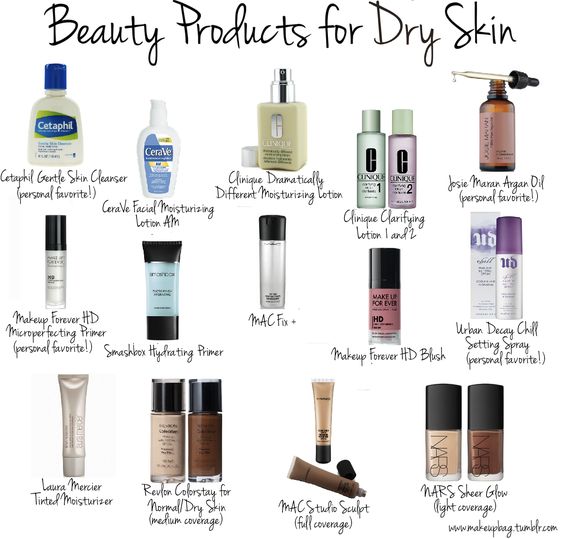 Beauty Products for Dry Skin #makeup #beauty #cosmetics