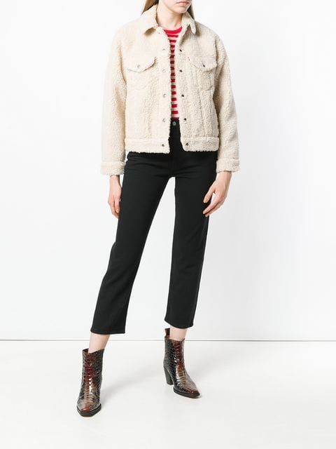 Levi's faux shearling jacket