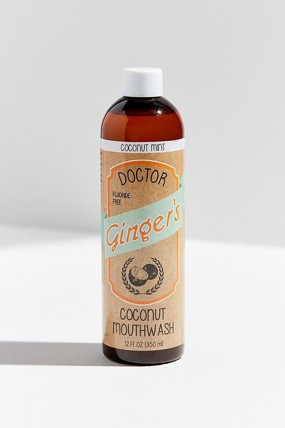 Dr. Ginger’s Coconut Mouthwash