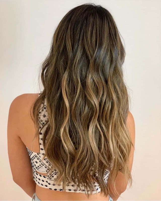 beach wave hair 