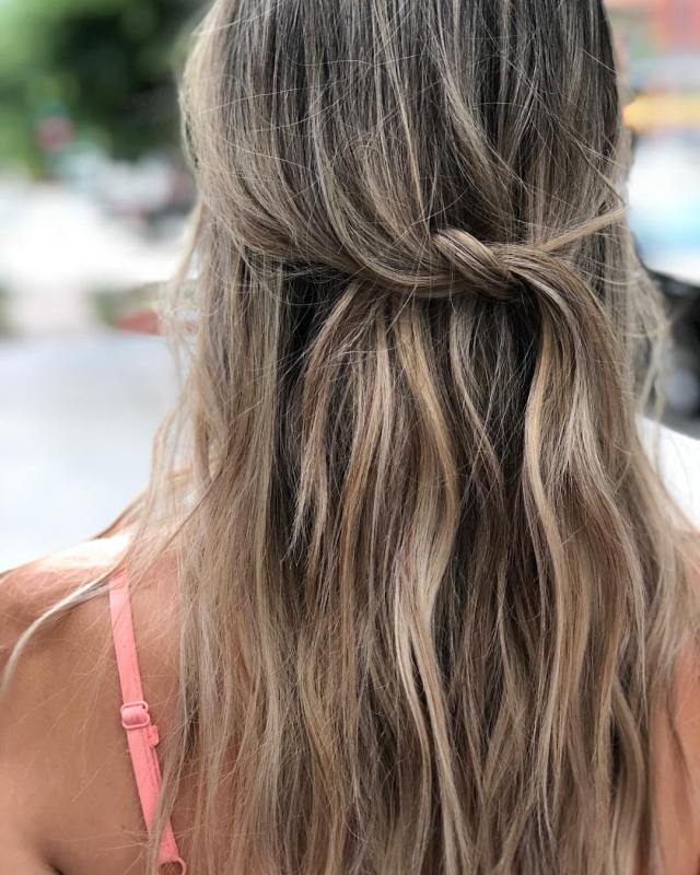 loose braid for summer