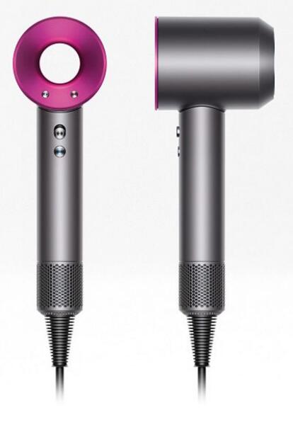 Dyson Supersonic™ hair dryer in iron/fuchsia