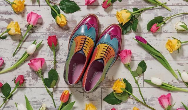 Fearne - Multi Coloured Women Brogue Shoe