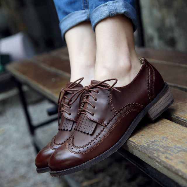 chic brogues shoes for women