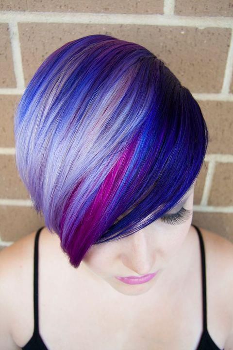 Loving this violet mix. Dig the black/orange as well!