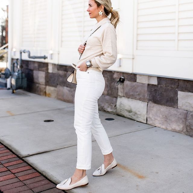 How to Wear White Jeans with This Season\'s Top New Fashion Trends