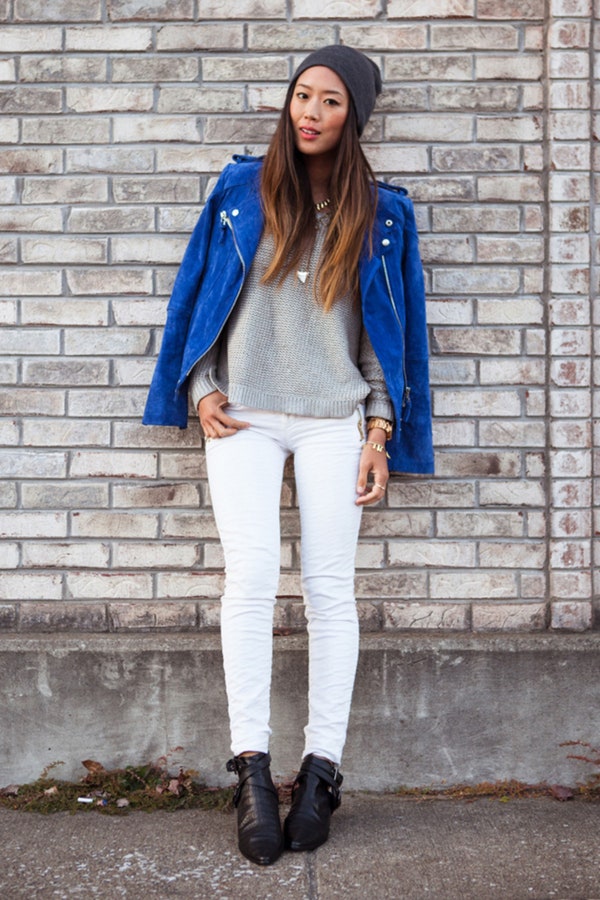 how to wear white jeans with this seasons top new fashion trends herstylecode 7 How to Wear White Jeans with This Season's Top New Fashion Trends