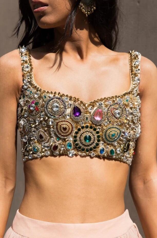 best Gem-studded bralette