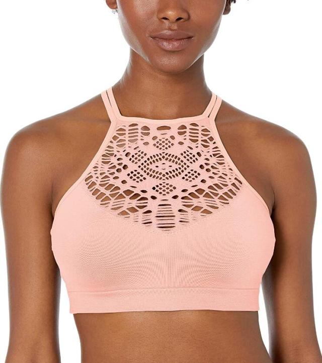 Choker-neck bralette