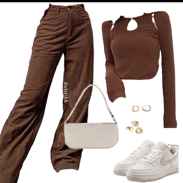 How to Style Brown Pants