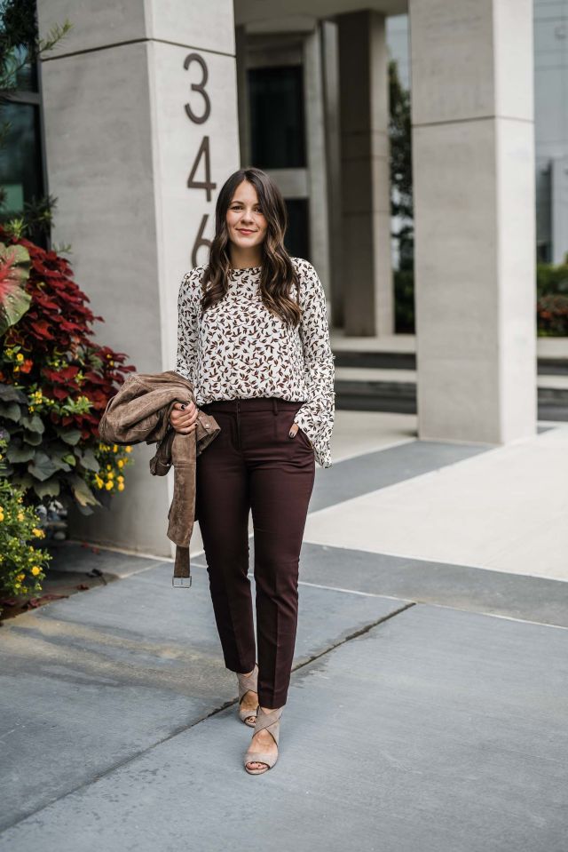 Casual Work Outfit Ideas For Fall | an indigo day Blog | Spring work outfits, Office casual outfit, Casual work outfits