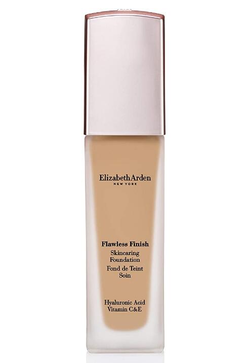 Elizabeth Arden Flawless Finish Skincaring Foundation with Hyaluronic Acid, Vitamin C & E