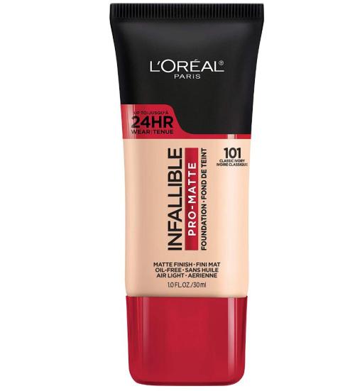 L'Oreal Paris Infallible Pro-Matte Liquid Longwear Foundation Makeup