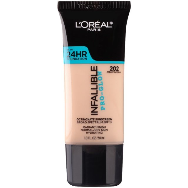 L'Oreal Paris Makeup Infallible Pro-Glow Foundation for Dry Skin herstylecode.com