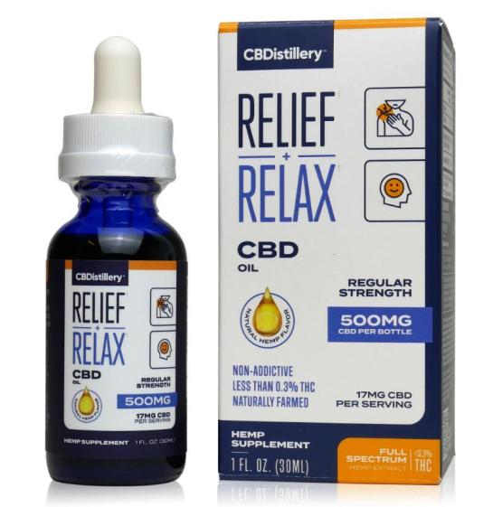 CBDistillery Full Spectrum CBD Oil Tincture