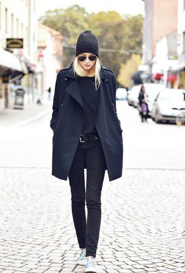 black beanie street style