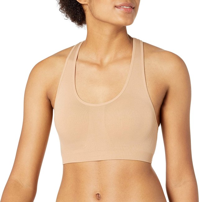 7. Best Basic Seamless Racerback Bra