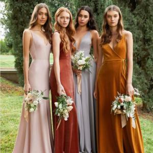 Satin Bridesmaid Dress 10 Trendiest Satin Bridesmaid Dresses For 2024