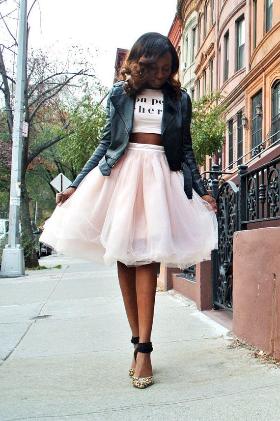 Tulle Skirt for black women