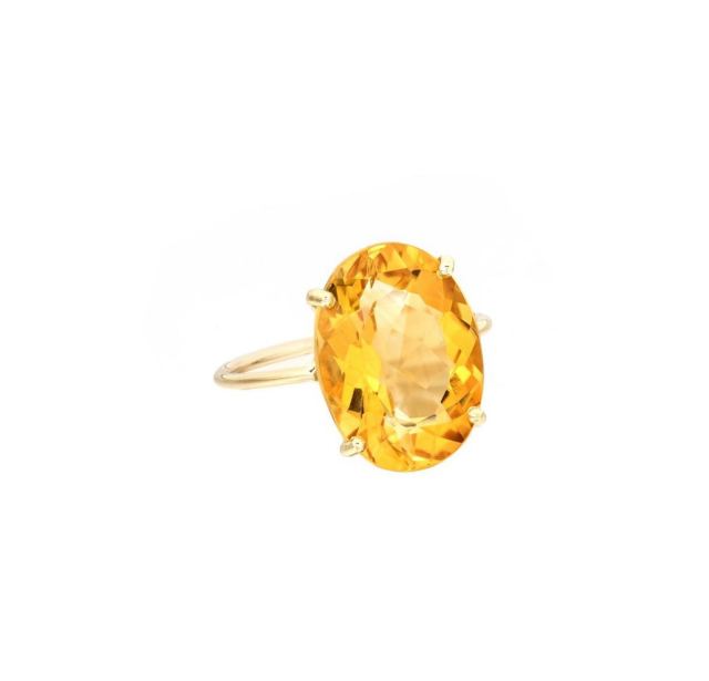 citrine ring