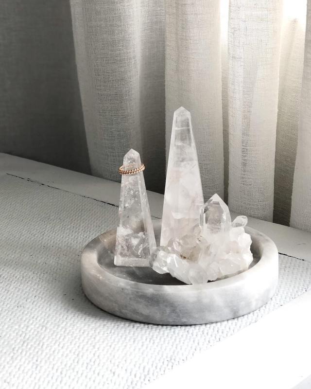 clear quartz towers 1