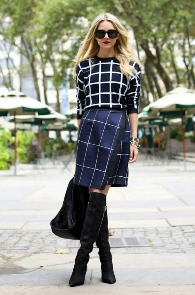 knee high boots outfit ideas for office How to Wear Long Boots: 70 Outfit Ideas with Long Boots