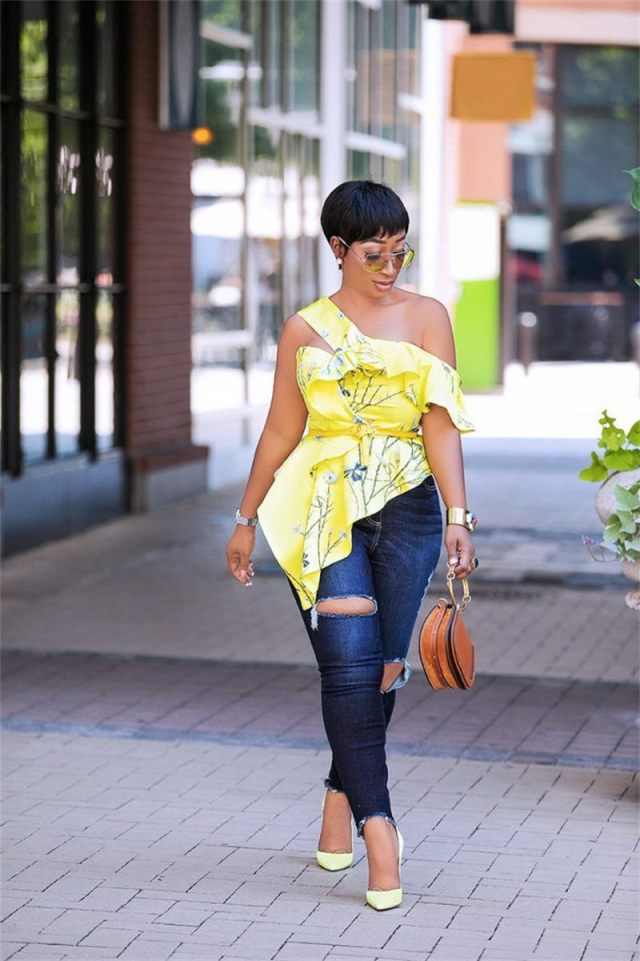 Ankara Fashion Style Outfit Ideas for Women 50