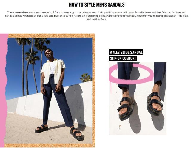 HOW TO STYLE MENS Doc Martens SANDALS