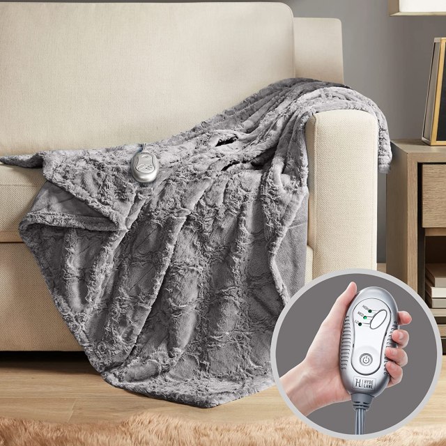 Hyde Lane Electric Heated Blanket Softest Electric Blanket