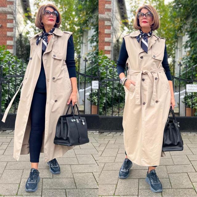 Trench Coat outfit ideas for women 27