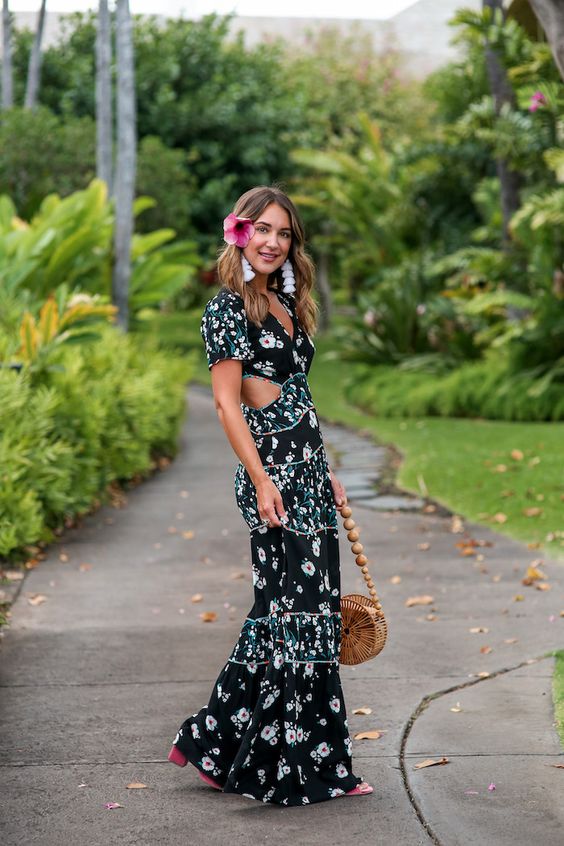 hawaian look ethnic fashion