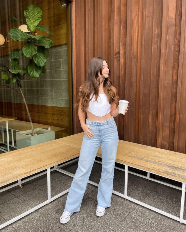 Low Rise Jeans Outfits 02