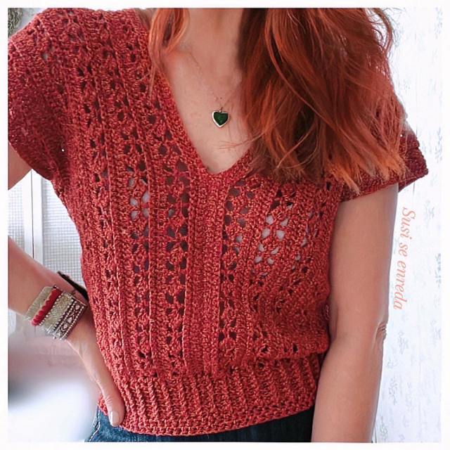 Crochet Tops 20