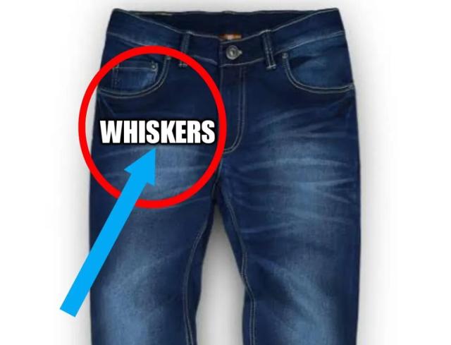 Whisker Washed Jeans