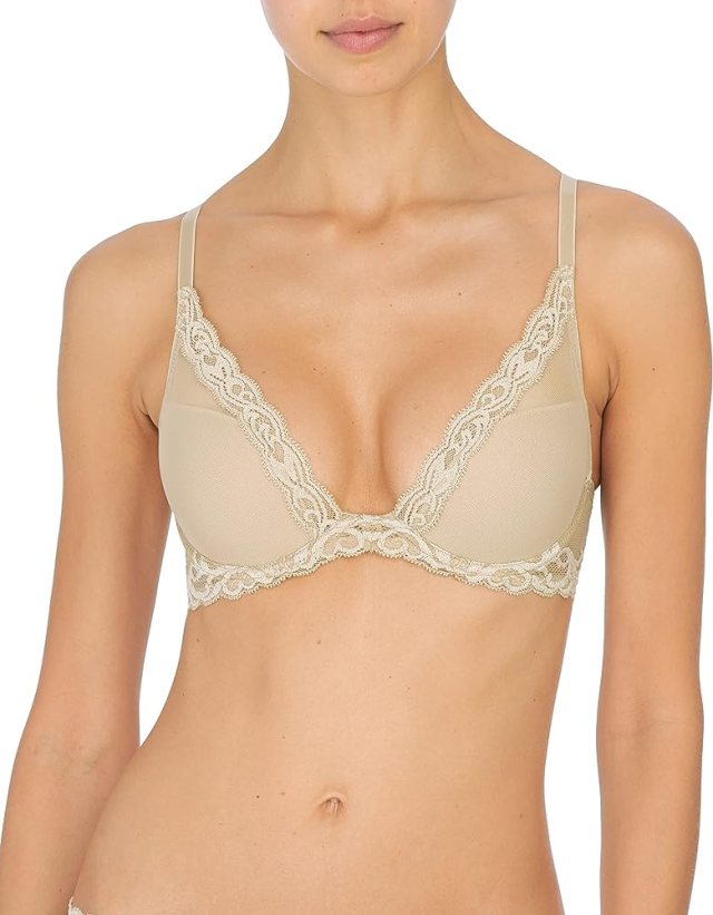 Best Sexy Lace Underwired Plunge Bra