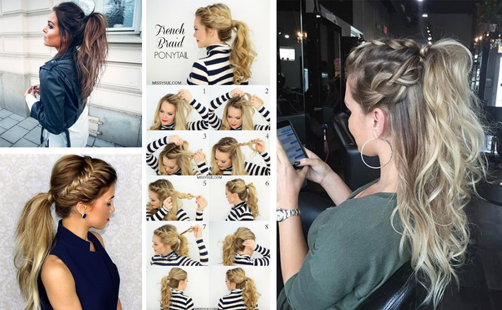 best-ponytails-for-long-medium-hair-straight-messy