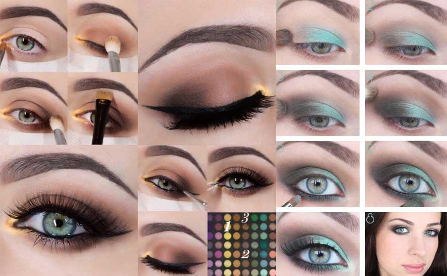 Easy Step By Step Makeup Tutorials For Green Eyes 10 Step By Step Makeup Tutorials For Green Eyes