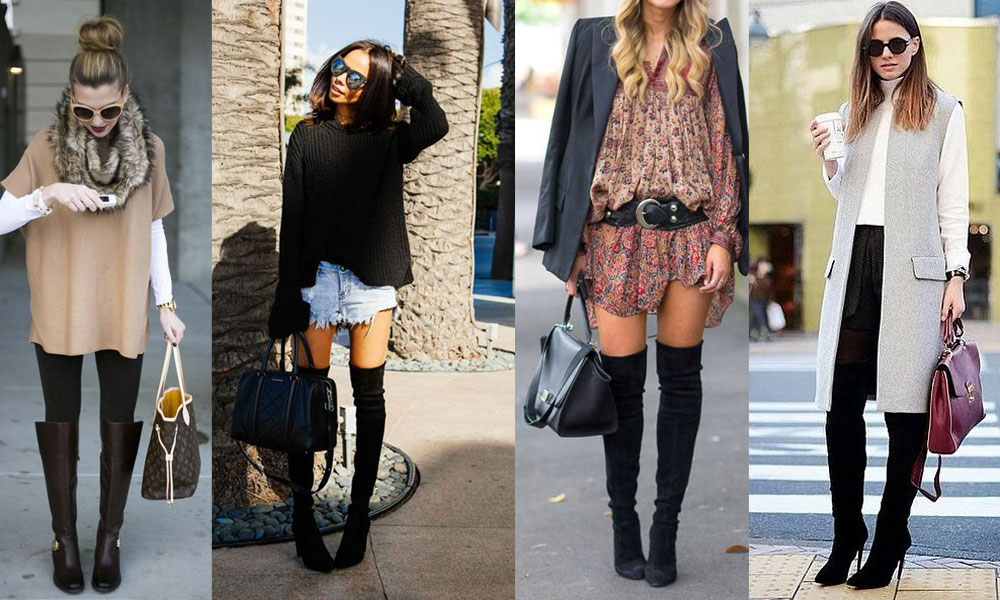 How to Wear Knee-High Boots